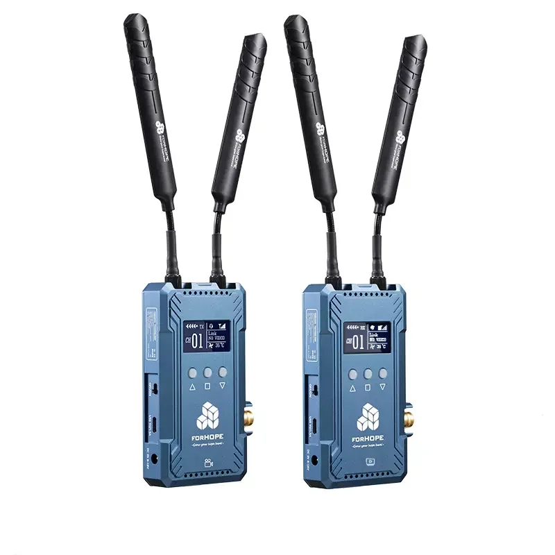 

Forhope XM1000Pro Wireless Video Transmission System SDI Support Full Duplex Talkback Transmitter Receiver Kit