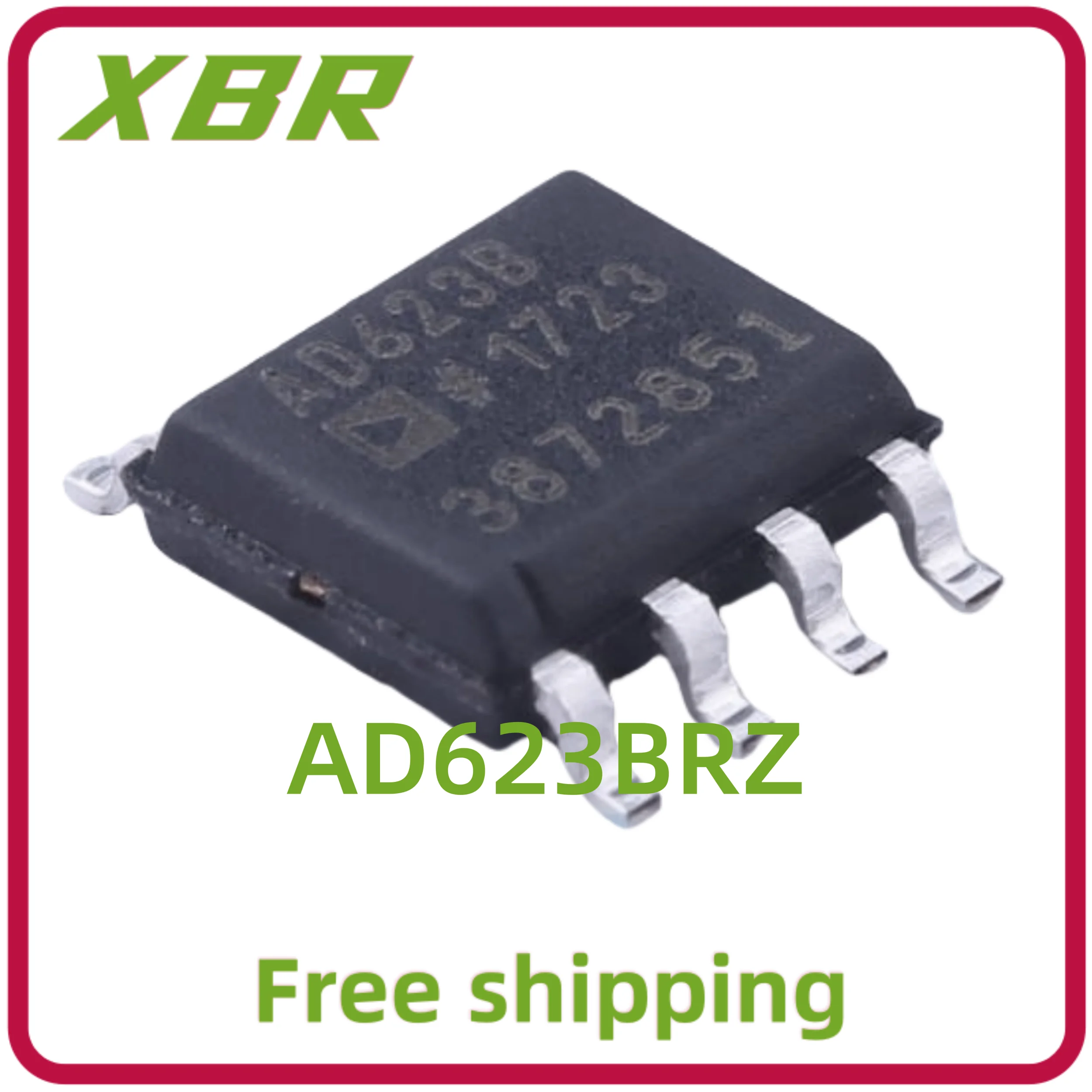 ١٠/٣٠/٥٠ قطعة AD623BRZ AD623B SOIC-8 مضخم أجهزة جديد متوفر في المخزون شحن مجاني