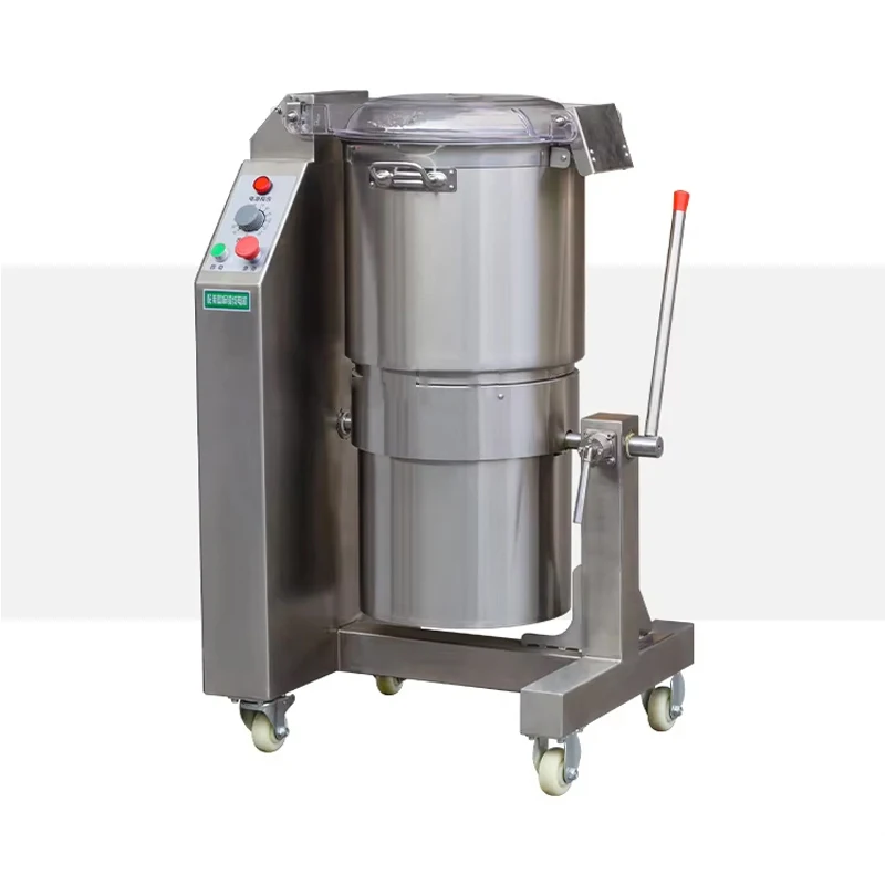 18L Capacity Food Processing Machine, Broccoli Chopper, Mashed Potatoes Maker, Variable Speed Floor Standing Chopper