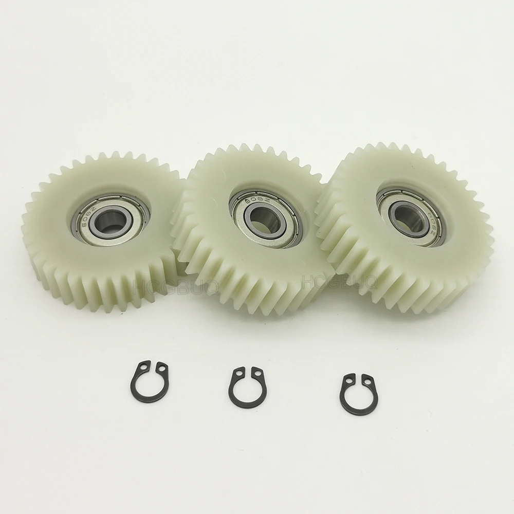 3Pcs 47x13.5mm Planetary Gear 36Teeth Gears With 8mm Bearings Wheel Hub Electric Bike Nylon Gear For Bafang Motor E-bike Parts