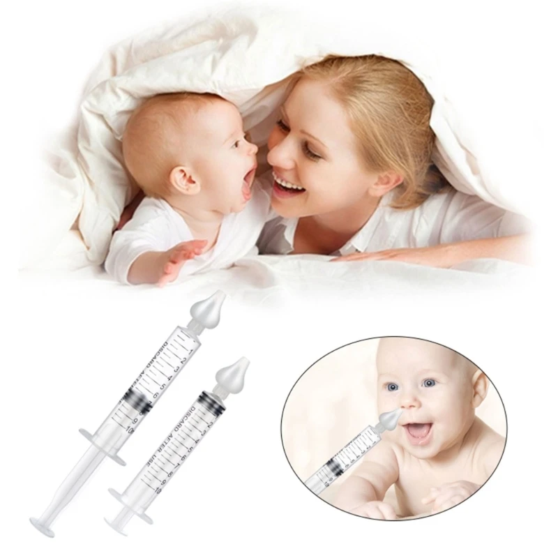 Portable Infant Nose Cleaner Rinsing Devices Nasal Irrigation 10ml Nasal Rinse Nose Wash Cleaner 5-color 1560