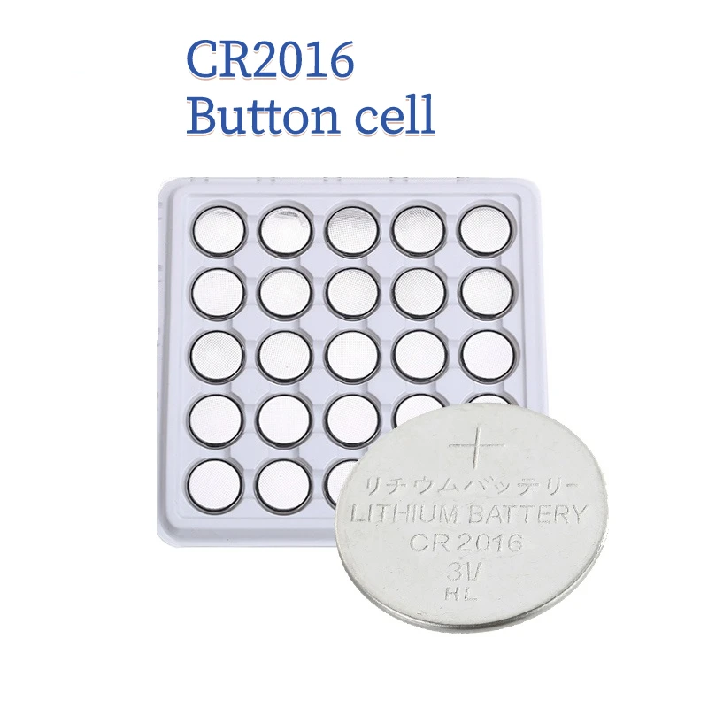 100/200/500pcs CR2016 LM2016 BR2016 DL2016 batteria a bottone al litio a bottone 3V CR 2016 per orologio giocattolo elettronico a distanza