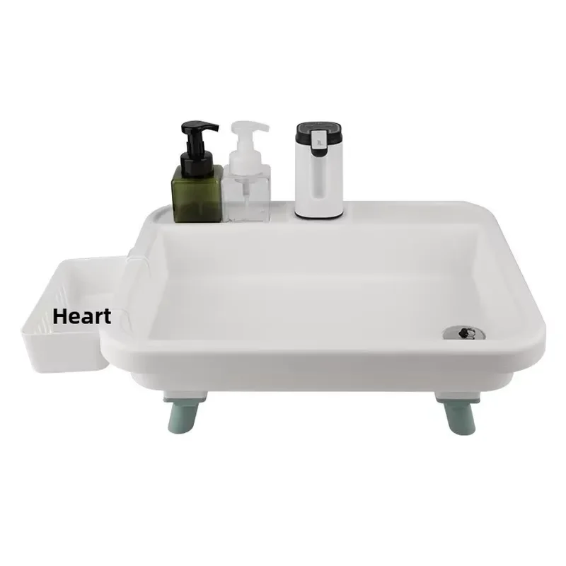 Outdoor Camping Hand Wash Basin, Portable Folding Washing Sink, Mobile Garden Vegetable Washing Basin for Outdoor Kitchen