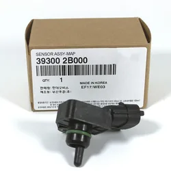393002B000 Manifold Intake Air Pressure MAP Sensor for Hyundai Accent Kia Sorento Sportage Forte Koup Optima Rondo OEM