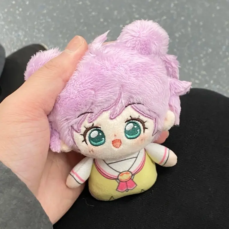 Anime de pelúcia 10cm pripara manaka laala corpo impresso algodão boneca mochila pingente chaveiro ornamento ou crianças adultos presente aniversário