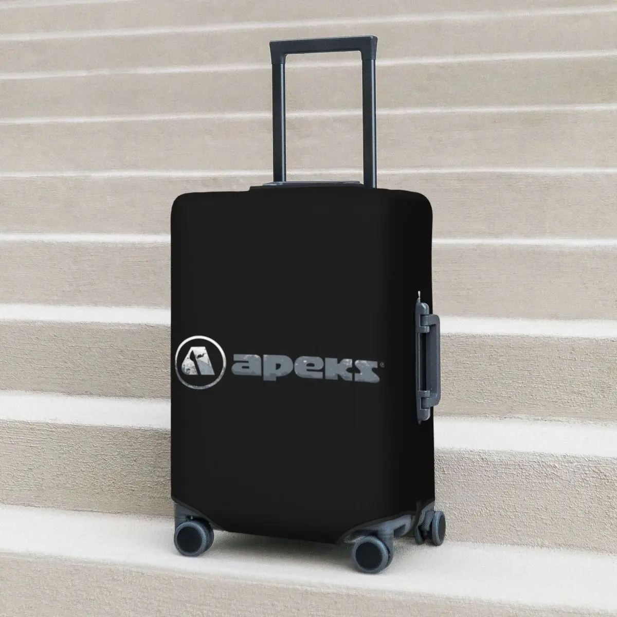 

Lacks Of Apeks Essential Suitcase Cover Protection Elastic Travel Luggage Protector Covers for 18-32 Inch