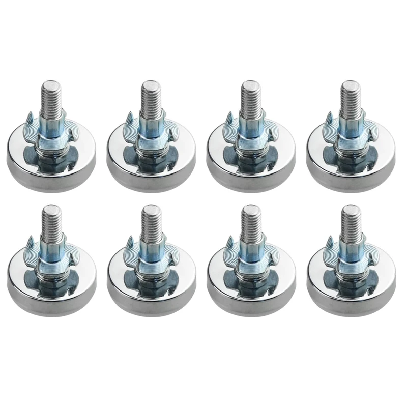 8 Paar m8x33mm Möbel nivel lierer Tisch nivel lierfuß verstellbar mit T-Muttern 4-teilige Möbel beins ch rauben & 4-teilige T-Muttern)