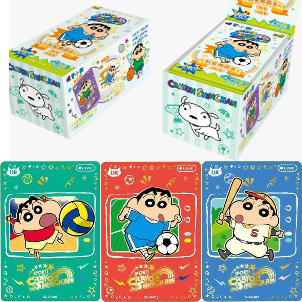

KAYOU Genuine Crayon Shin-chan Card Energy Bag Spring Sports Meet Victory Cards Anime Collection Cards Toys Gifts