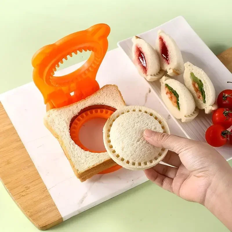

Круглая кромка для сэндвичей, карманная форма для домашнего хлеба «сделай сам», форма для сэндвичей, Аксессуары для выпечки, кухонные инструменты, резак для печенья