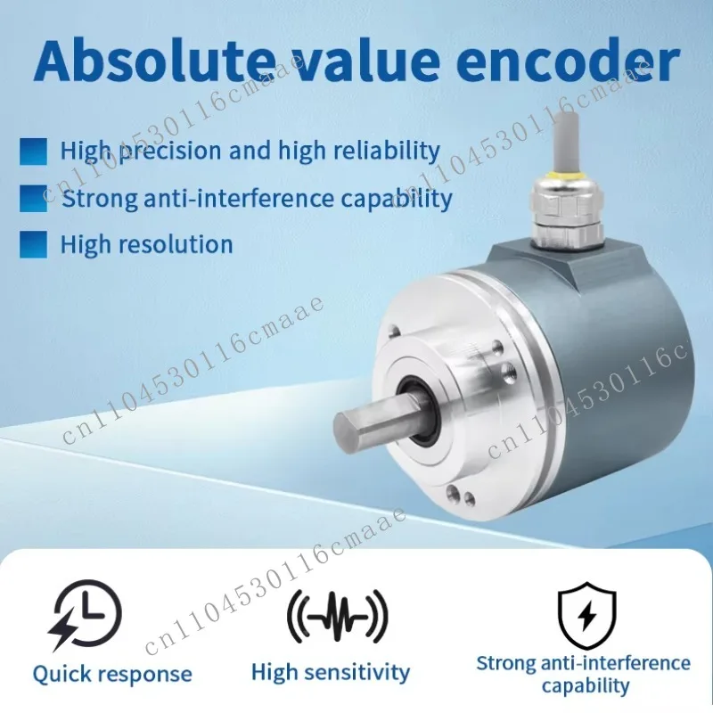 58mm Absolute Rotary Encoder SAS/M58 CANopen Output Position Encoder