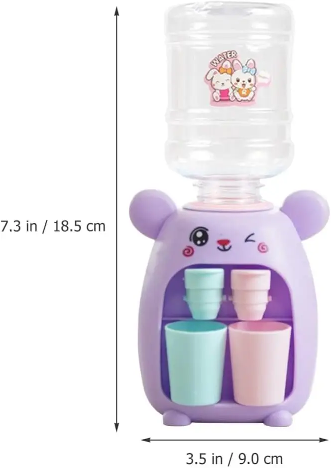Mini Kinderen Water Dispenser Speelgoed Leuke Cartoon Water Sap Melk Drinkfontein Fantasiespel Keuken Speelgoed voor Jongens Meisjes Gift