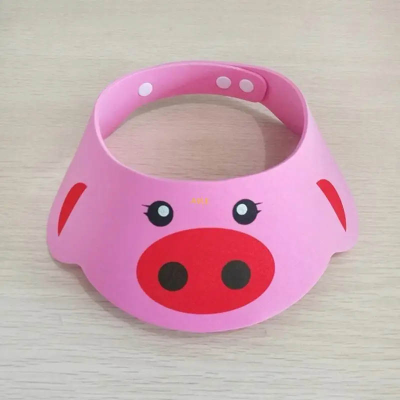 

Adjustable Hat with Ear Protections Waterproof Bathing Hat for Toddler Baby Kids