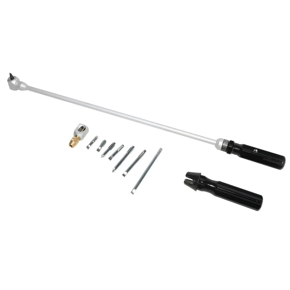 

Carburetor Adjustment Wrench Tool 14 Inches Portable Multi-Purpose Screwdriver Kit For Motor Snowmobile Phillips Slotted Bits