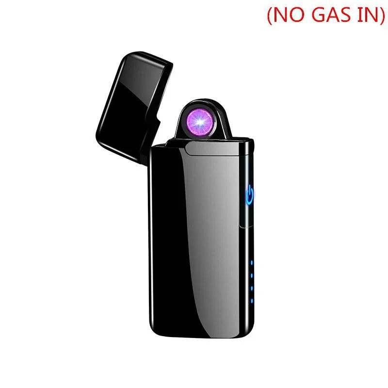 

Induction Wheels Rotating Metal USB Arc Lighter Smoking Accessories Set Fire(NO GAS IN)