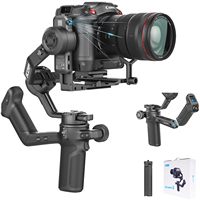 FeiyuTech SCORP 3 Gimbal Stabilizer for Camera, Built-in AI Tracking Sensor & Detachable Remote Control, 3.5KG Payload