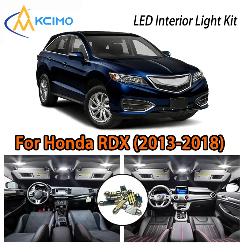 

KCIMO For Honda RDX (2013-2018) Premium LED Interior Kit - 2 Colors , Quick Installation, Long-Lasting