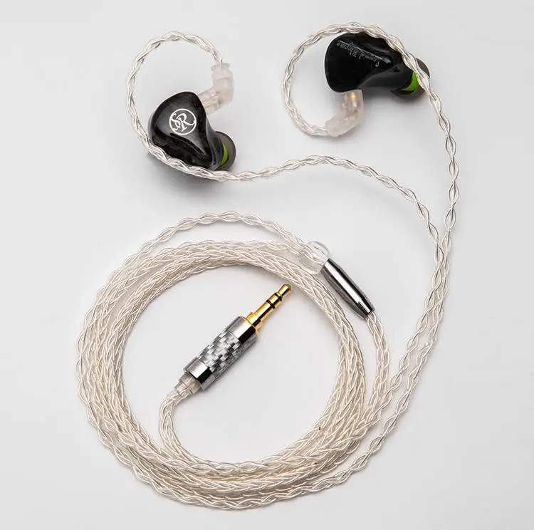 Sound Rhyme SR-5 SR5 DD+4BA Hybrid knowles 3D Custom HiFi Music Monitor Bass 2Pin 0.78mm Audiophile Musician Earphones Earbuds