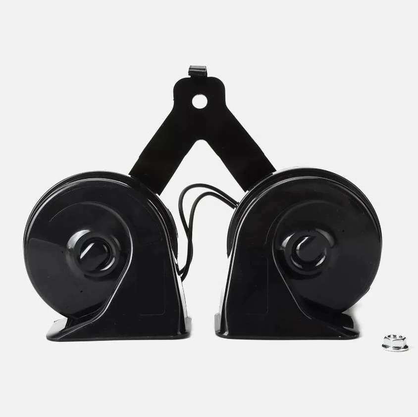 

FL3Z-13832-C Snail Horn High Low Dual Pitch Assembly For 2015-2022 Ford F-150 Horn w Bracket