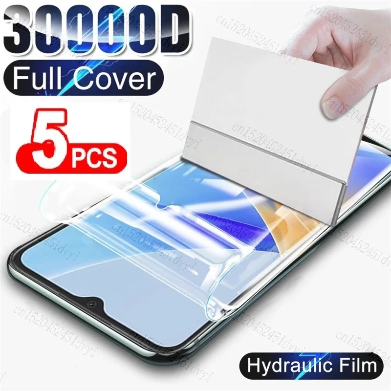 5Pcs Hydrogel Film For OPPO Reno 10x Zoom Reno2 3 4 5G A Ace Z F Reno3 Reno2Z Reno4 Reno4Z Lite Screen Protector