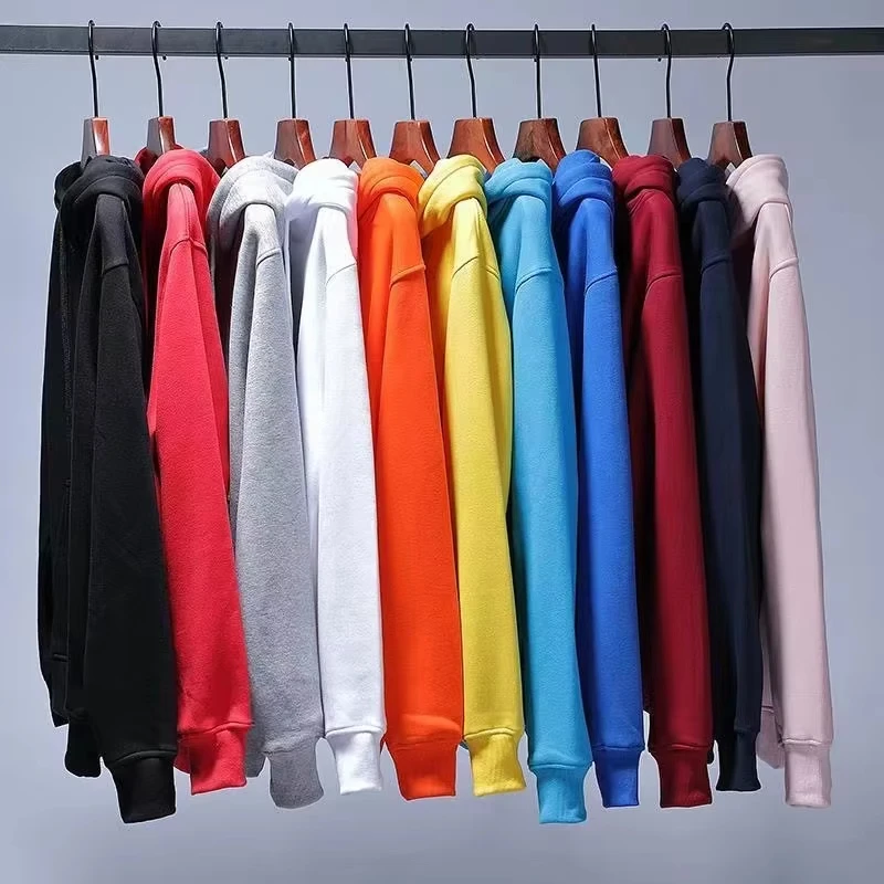 Herren-Hoodies, Damen-Pullover, Frühling/Herbst, lässige Hoodies, Sweatshirts, einfarbige Hoodies, Oversize-Sweatshirt in Schwarz für Herren – Detail 20