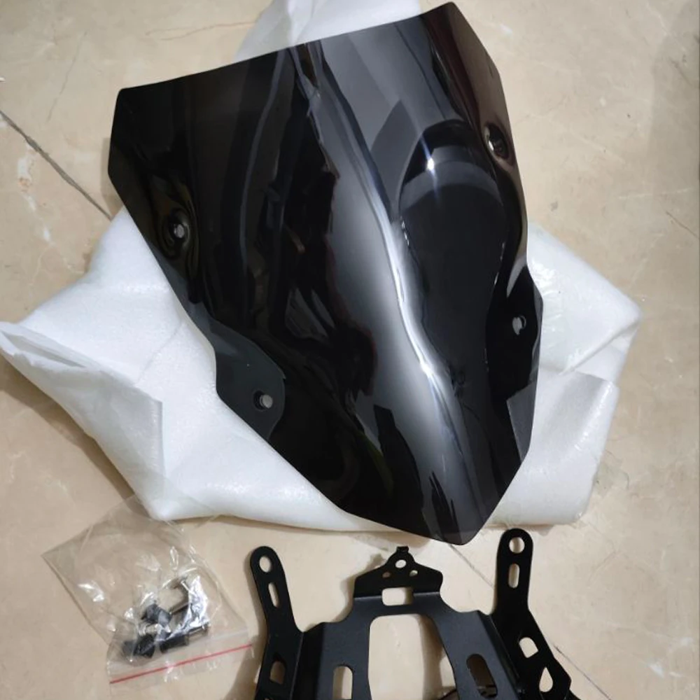 For Kawasaki Z400 Meter Cover Windscreen Moto Windshield Wind Deflectors Fairing Z 400 Accessories 2018 2019 2020 2021 2022 2023