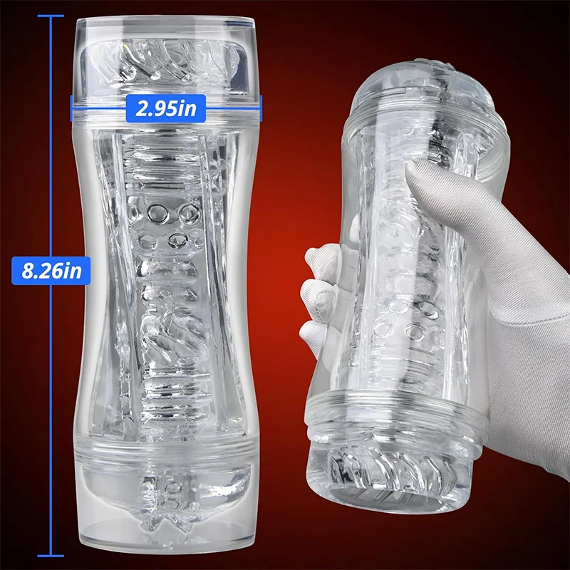 ذكر الاستمناء كأس واقعية الكبار لينة كس شفافة المهبل الاصطناعي ثلاثية الأبعاد دليل جيب كس الكبار مثير لعبة الجنس للرجال