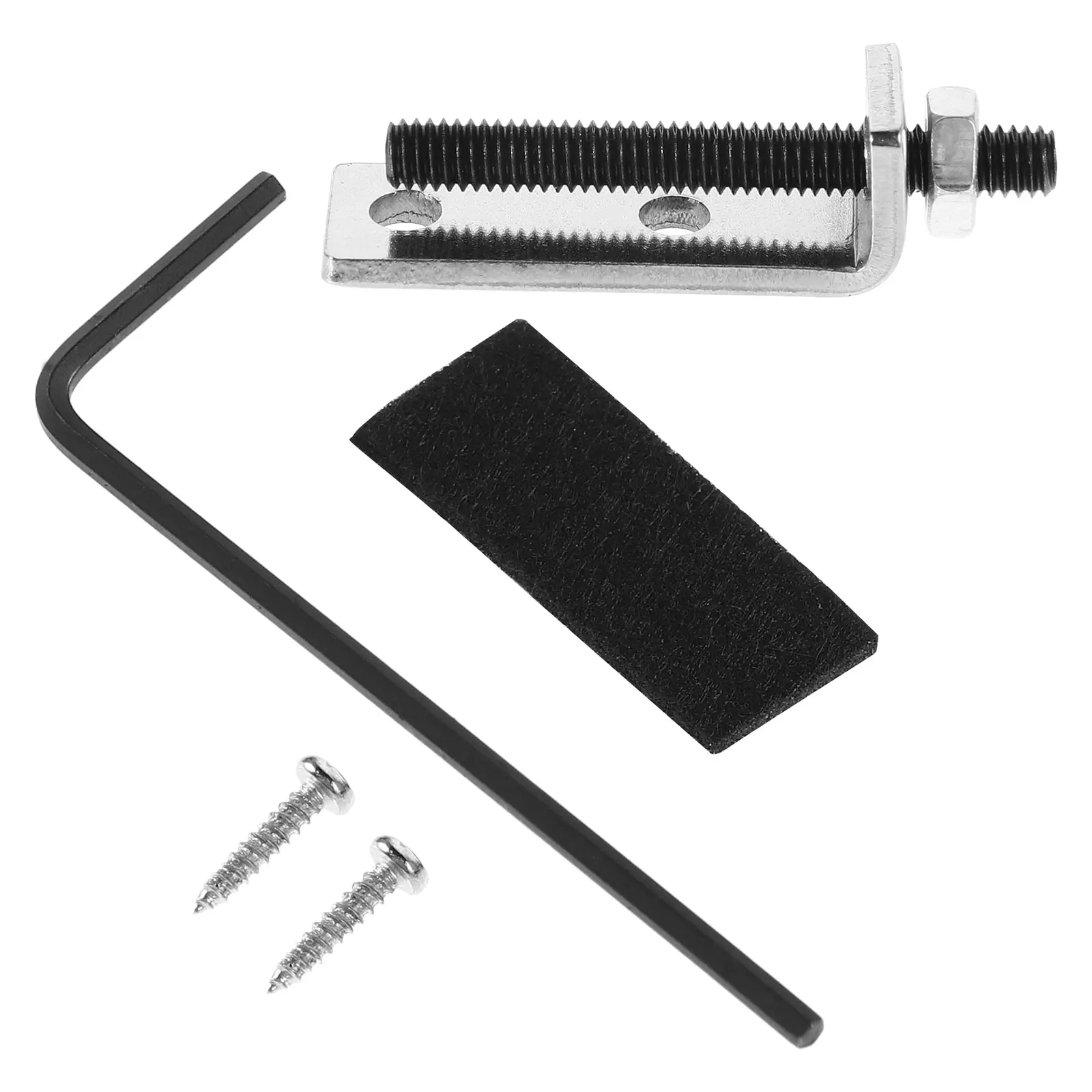 

Electric Guitar Bridge Saddle Roller Tremolo Stabilizer Tailpiece Black Metal Durable Reliable Easy Installation Musical