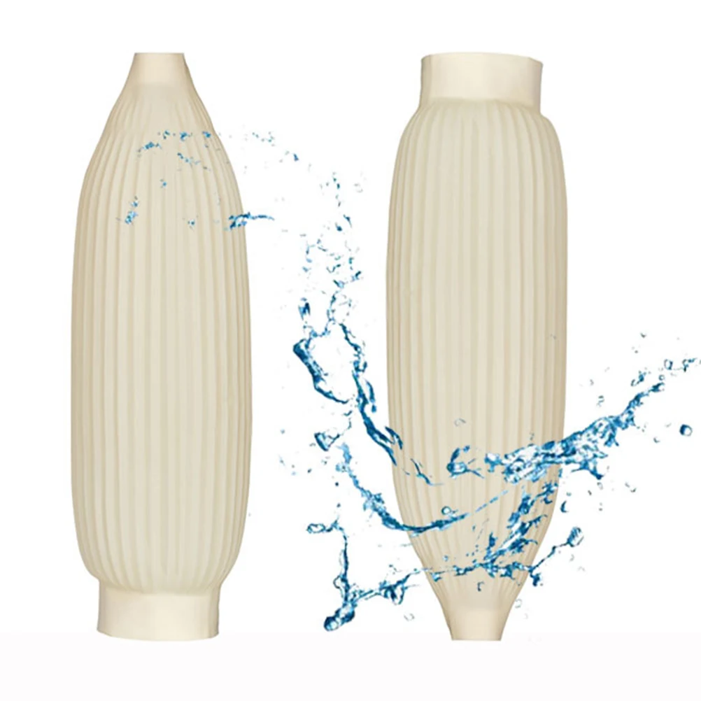 1 Pair Oversleeve Useful Oilproof Arm Sleeves Covers Kitchen Cleaning Tool for Home Daily Use (White, 40cm)