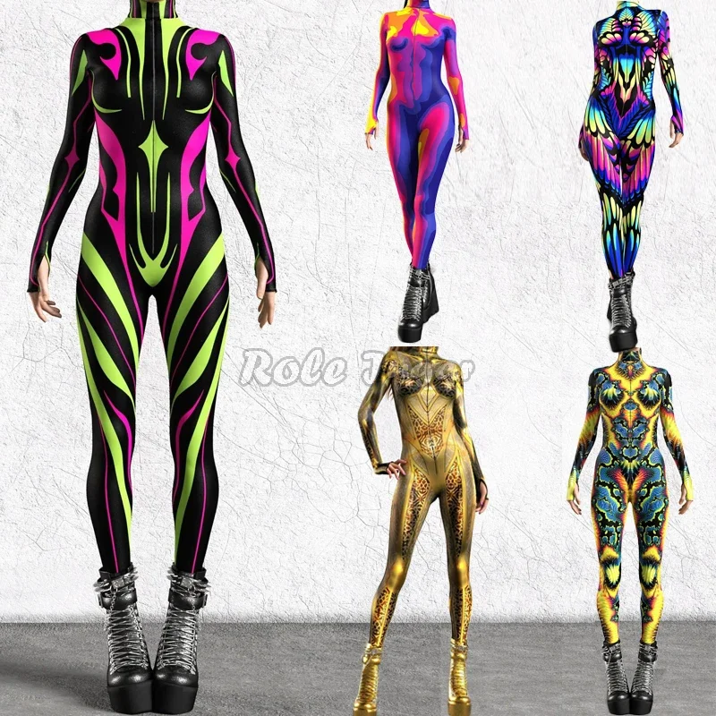 s-4xl-punk-graffiti-3d-impressao-digital-macacao-feminino-sexy-ziper-apertado-bodysuits-macacao-halloween-cosplay-traje