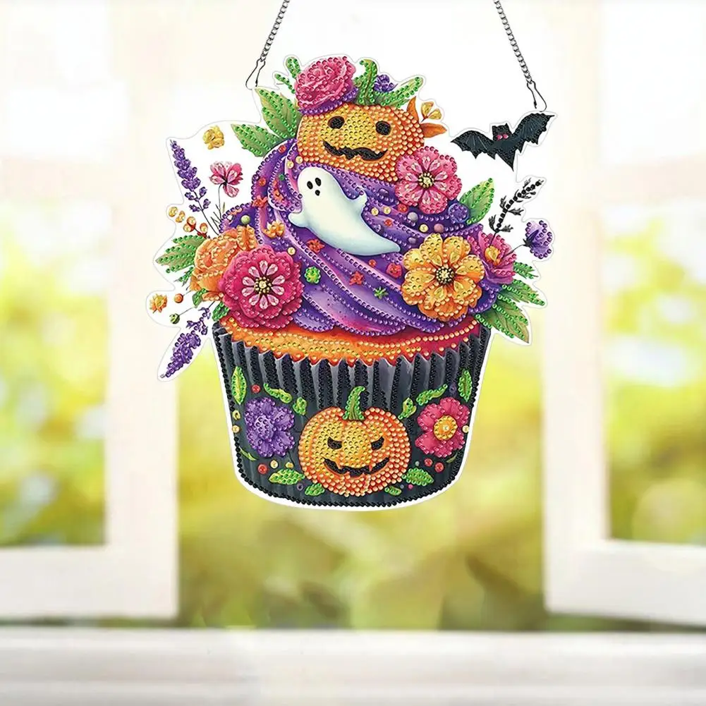 

Artistic Decoration for Offices Diy Faux Art Painting Halloween Painting Kit for Diy Acrylic Art Set Special Shaped for Garden