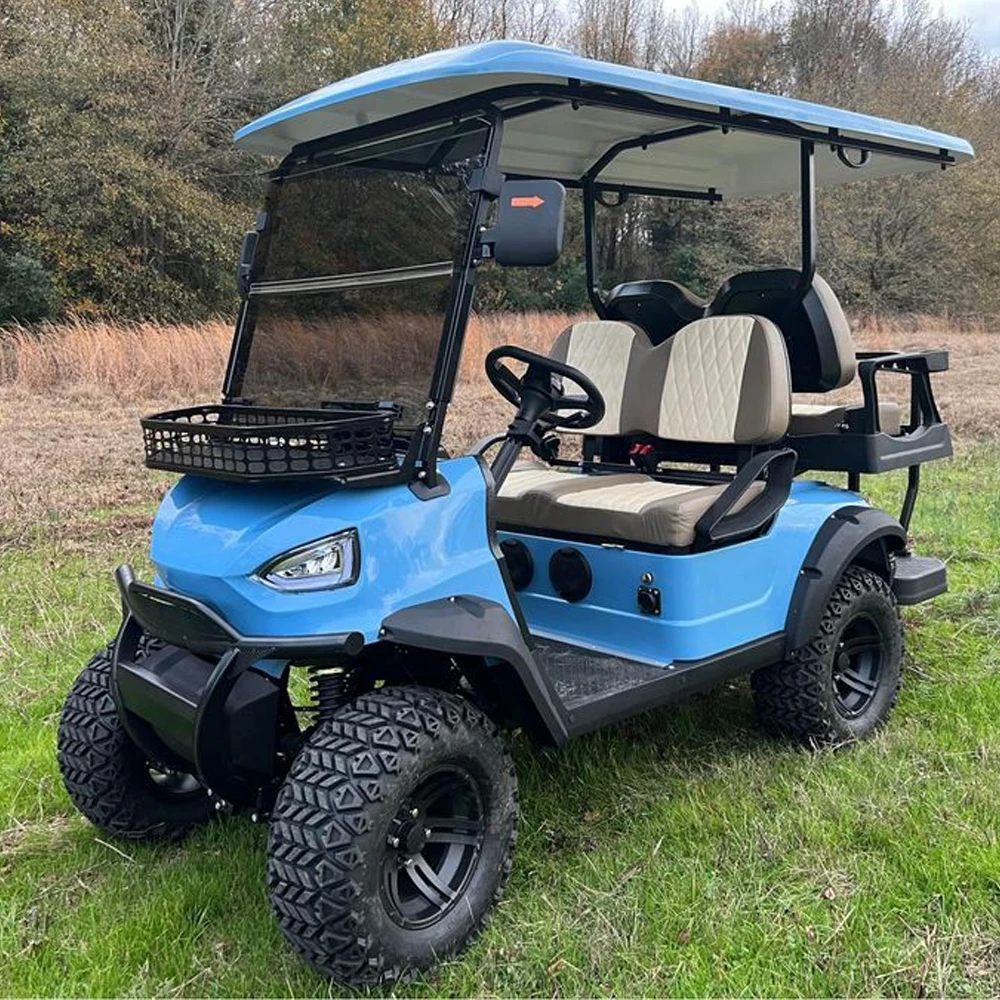 

Factory Sale High Performance Golf Carts Electric 4 Seat Tourist Bus 4 Wheels Brake 48V Lithium Battery Electric Golf Cart