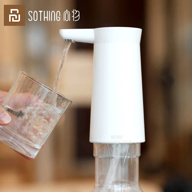 Youpin Sothing-Distributeur d'eau automatique portable, pompe à eau, fontaine à boire, clics électriques, buveur aste