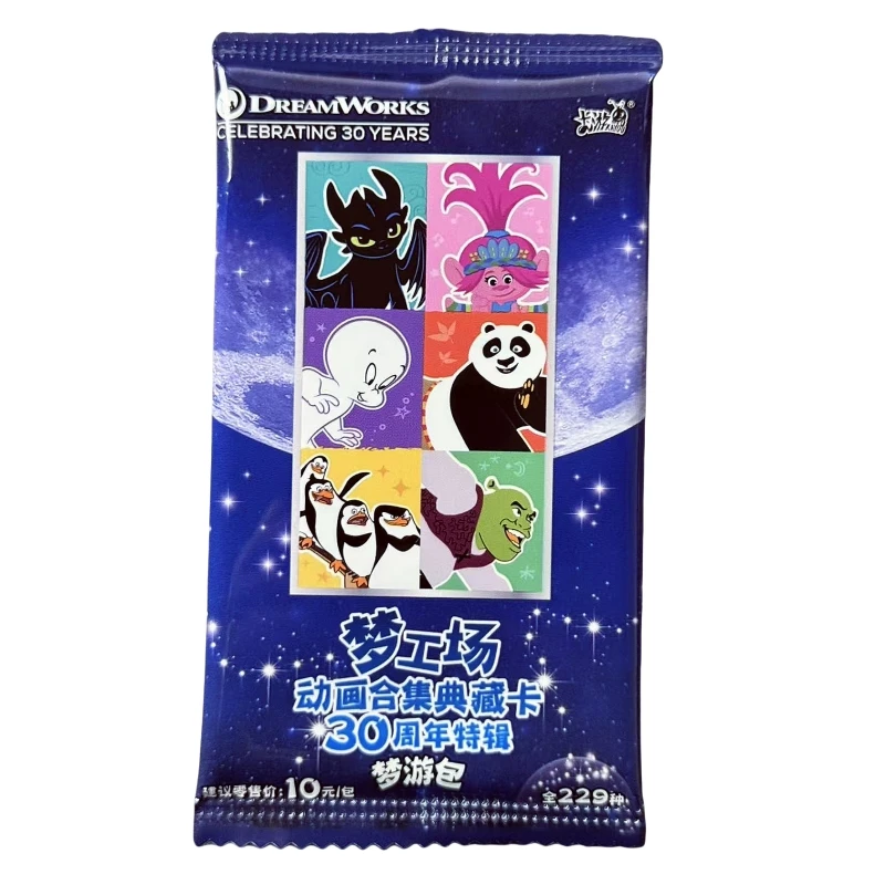 KAYOU حقيقية DreamWorks الكلاسيكية أنيمي جمع هواية بطاقة ديزني قطار التنين شريك مدغشقر المتصيدون كاسبر هدية للأطفال