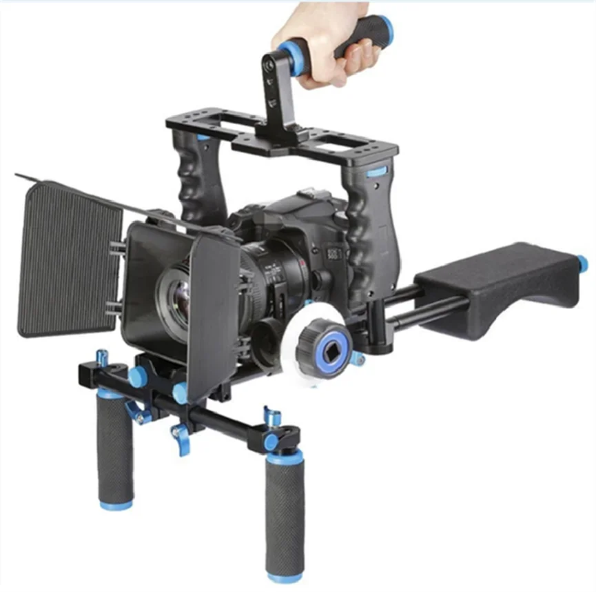 2025  Photo Studio Accessory Stabilization System Camera Cage Kit Accessories D221 Aluminum Alloy Camera Camcorder Cage Rig Kit