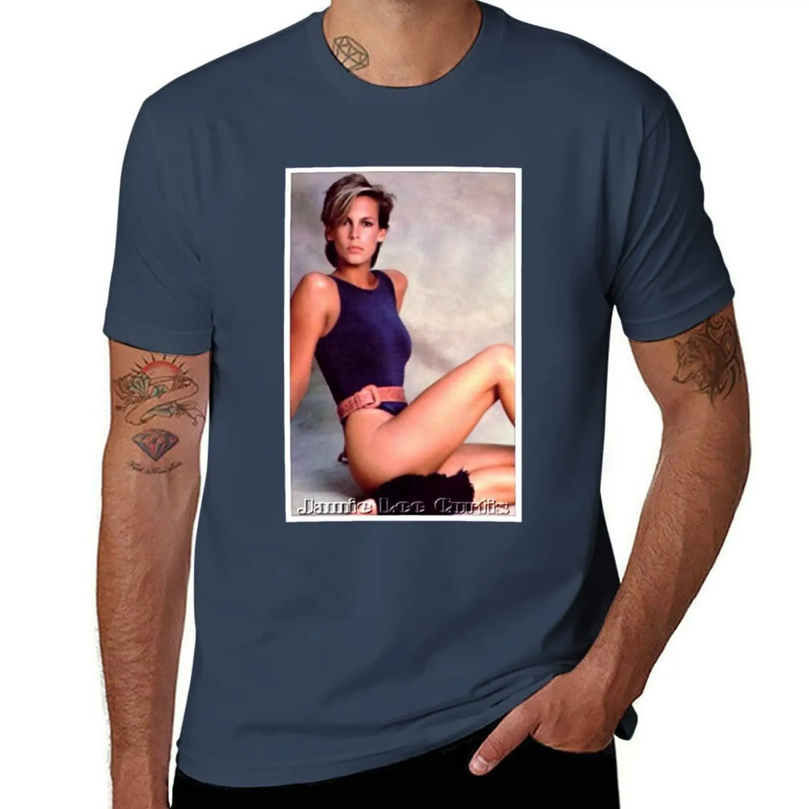 

Jamie Lee Curtis T-Shirt Plus Size Summer Casual T-Shirt