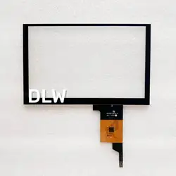 New 7 Inch LA070WV7 SL01 SL04 Touch Digitizer For Hyundai KIA Sportage K4 ACG4G5271FPC-A1-E 2018 Car Navigation Monitor