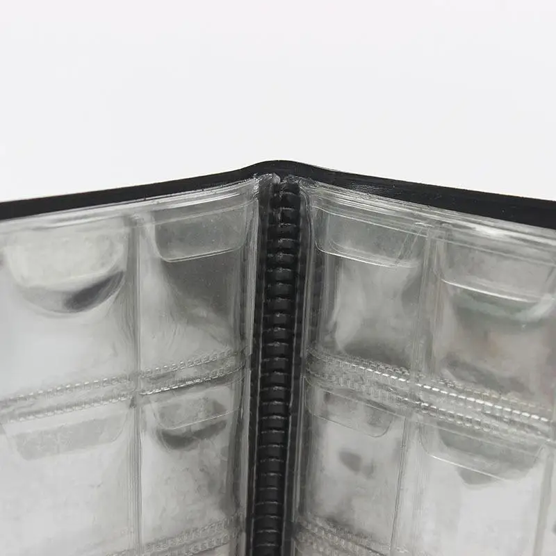 Coin Storage Collecting Album 240 Pockets Transparent Scratch Resistant PVC 10 Pages Penny Book for Collection Display