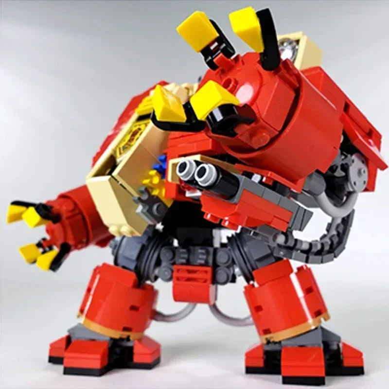 Modello di gioco popolare Moc Mattoni da costruzione Tecnologia di armatura meccanizzata pesante Blocchi modulari Regali Giocattoli di Natale Set fai da te Assemblaggio