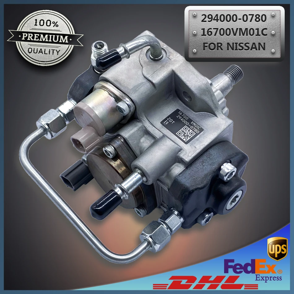 

High Quality HP3 Diesel YD2K2 Common Rail Fuel Pump 294000-0780 2940000780 16700VM01C for NISSAN MOTOR PICK-UP