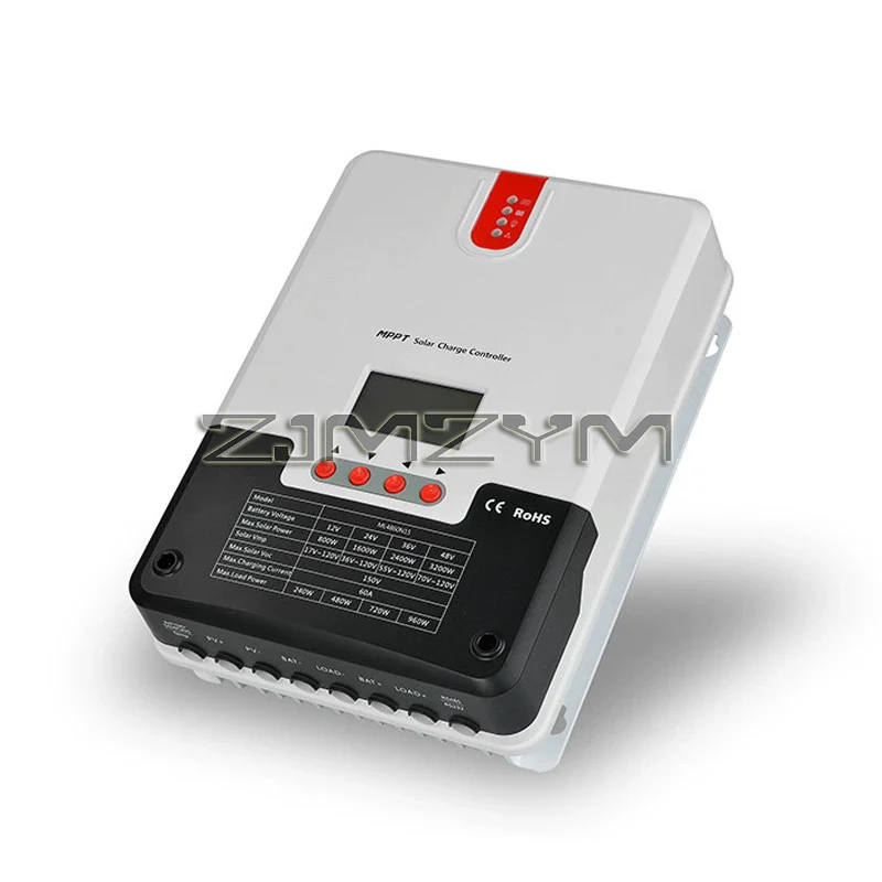 20A/30A/40A 12V24V Auto MPPT Solar Charge Controller for Batteries Solar PV Regulator Charger PV Max 100VDC ML2420/ML2430/ML2440