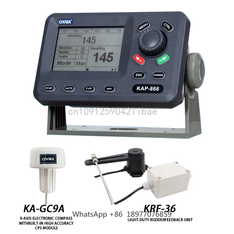 KAP-866 Marine stuurautomaatsysteem Marine Electronics stuurautomaat compleet