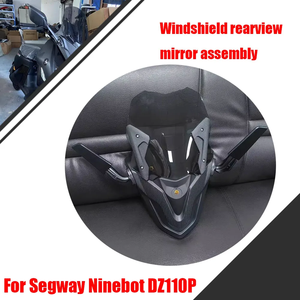 

For Segway Ninebot DZ110P DZ 110P Deflector Windshield Windshield Front Windshield Rearview Mirror Reflector Assembly