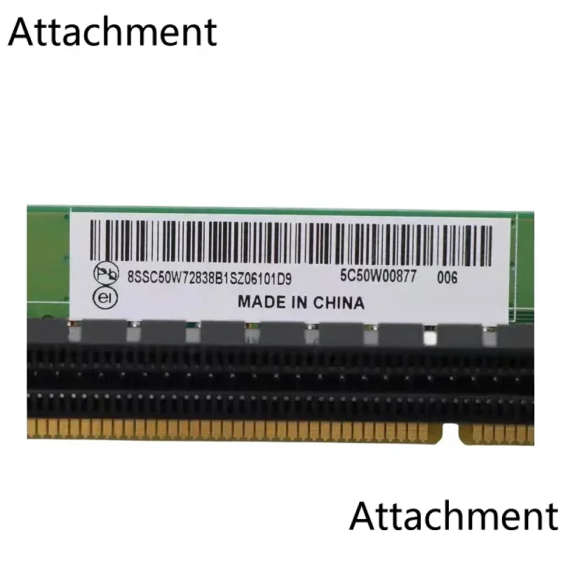 Workstation PCIE16 Riser Card For Lenovo ThinkStation P340 P350 M90Q Tiny6 5C50W00877