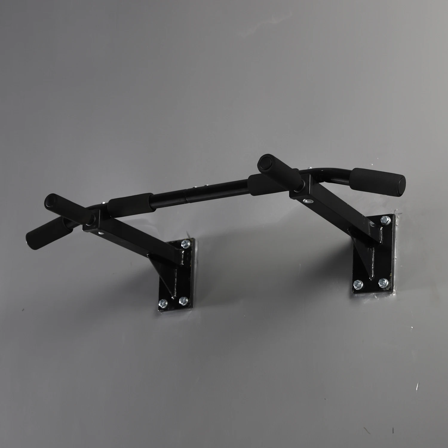 جهاز تدريب متقاطع مثبت على الحائط لصالة الألعاب الرياضية المنزلية من الفولاذ محمول متعدد القبضات وقضيب سحب لجمباز بناء الجسم