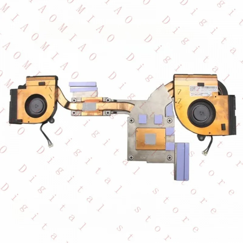 

Вентилятор процессора и радиатор для ноутбука Lenovo ThinkPad P15 Gen 1, 5H40X89382 5H40X89384 N19P