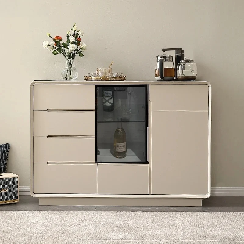 ZML intelligent voice tea bar machine locker integrated living room water dispenser side cabinet