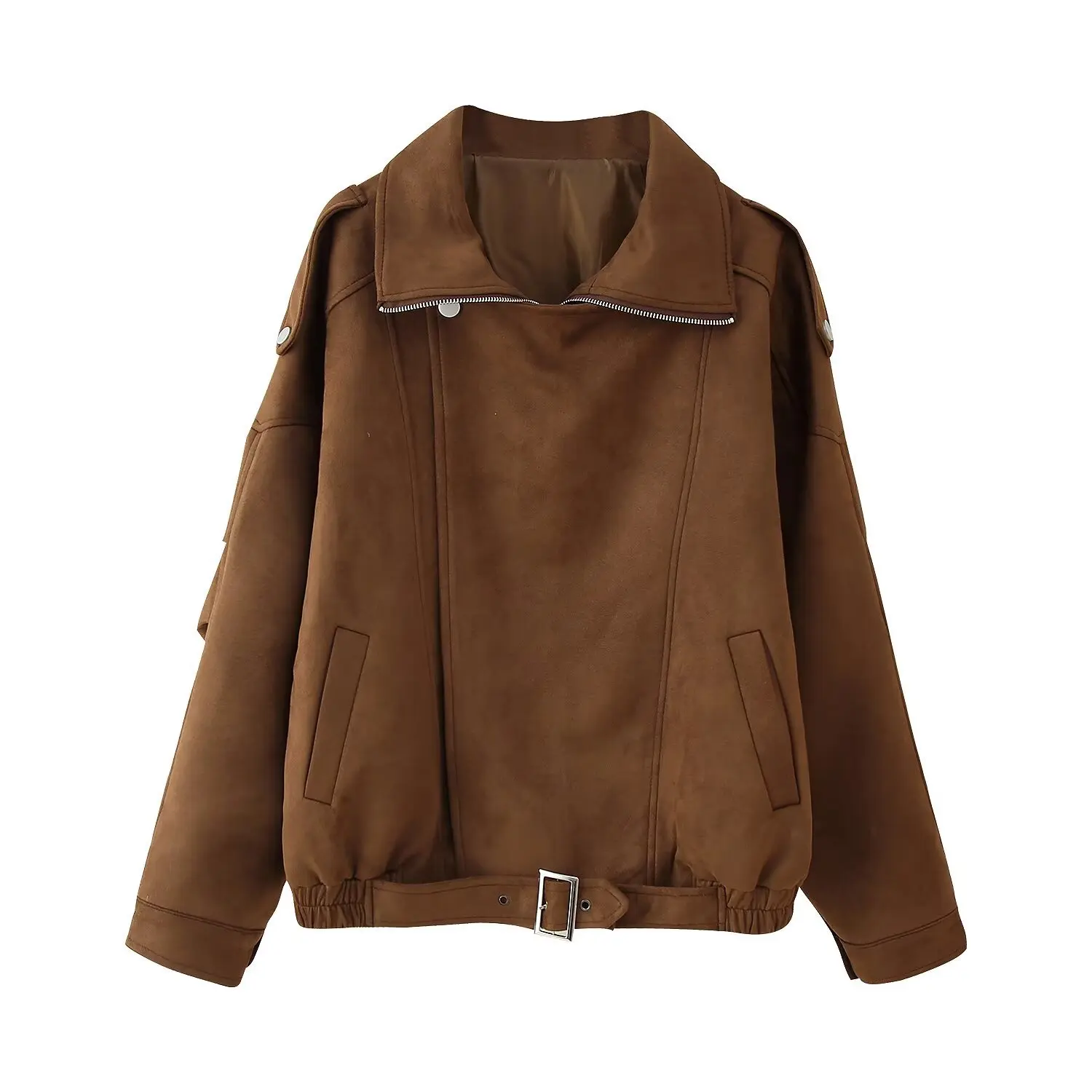

Fall New Style Short Women's Jacket Coat European And American Style Vintage Melamine Trade Export Wholesale