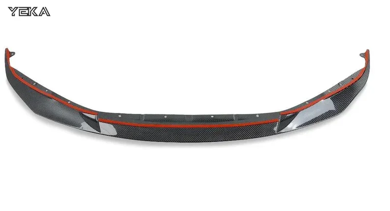 MHC style real carbon fiber front lip for BMW G80 G81 G82 G83 M3 M4 dry carbon fiber front lip front bumper spoiler