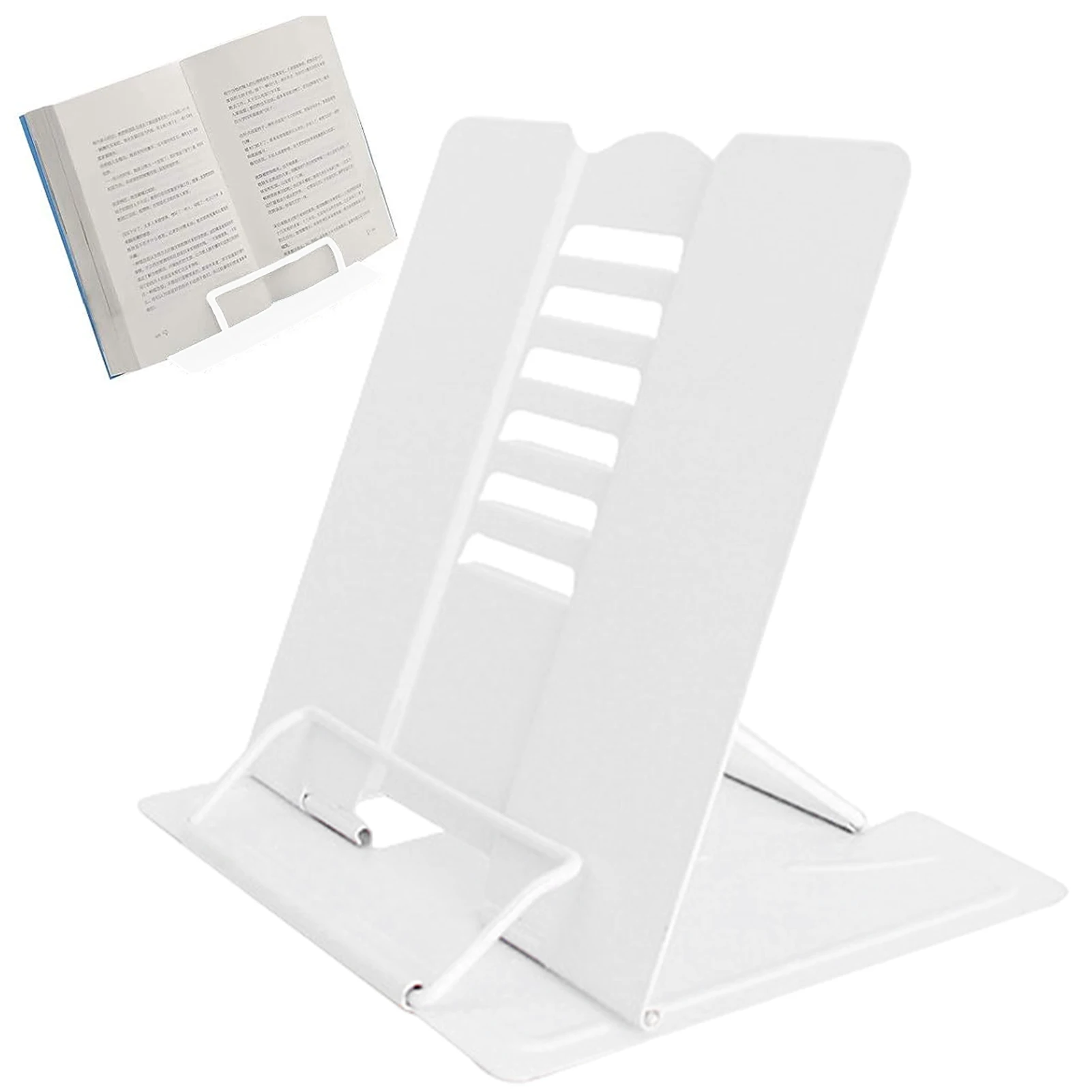 

Menu Document Portable For Reading Library Metal Multifunctional Correct Sitting Posture Home Adjustable Angle Book Stand Office