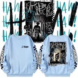 JHOPE Jack In The Box  Sweatshirt  Women Casual Print J-hope  lollapalooza jhope merchandise Crew Neck Sweatshirt